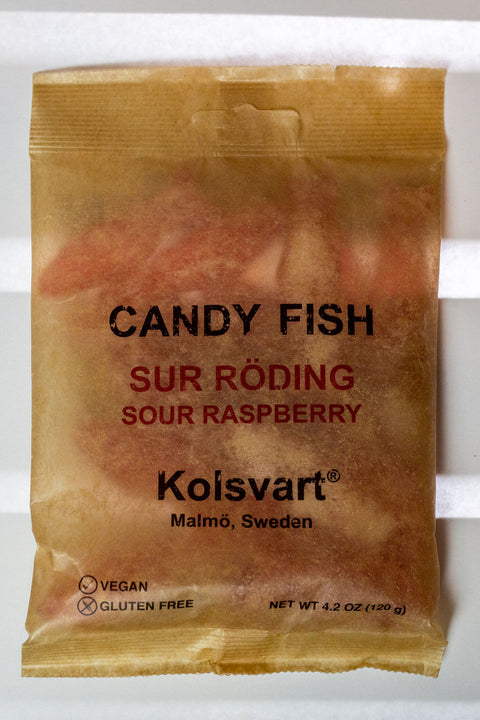 Kolsvart Candy Fish Sour Raspberry