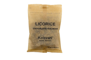 Kolsvart Licorice Chocolate + Salmiak