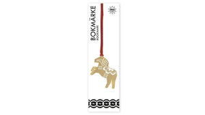 Metal Dala Horse Bookmark