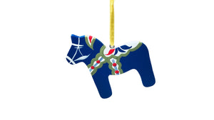 Wooden Dala Horse Ornament