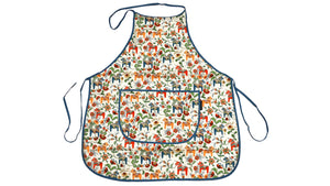 Swedish Dala Horse Mini Apron