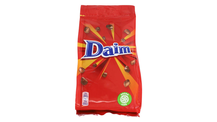 Daim Dragé 225g Bag, BEST BY: September 13, 2023