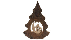 Swedish Handmade Bark Christmas Trees