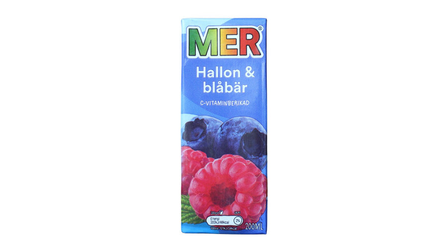 Mer Hallon & Blåbär Brik