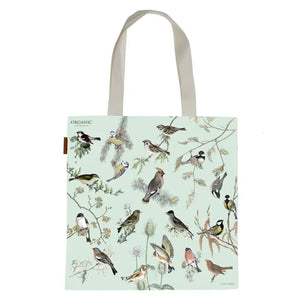 Koustrup & Co Danish Organic Cotton Tote Bag - Garden Birds