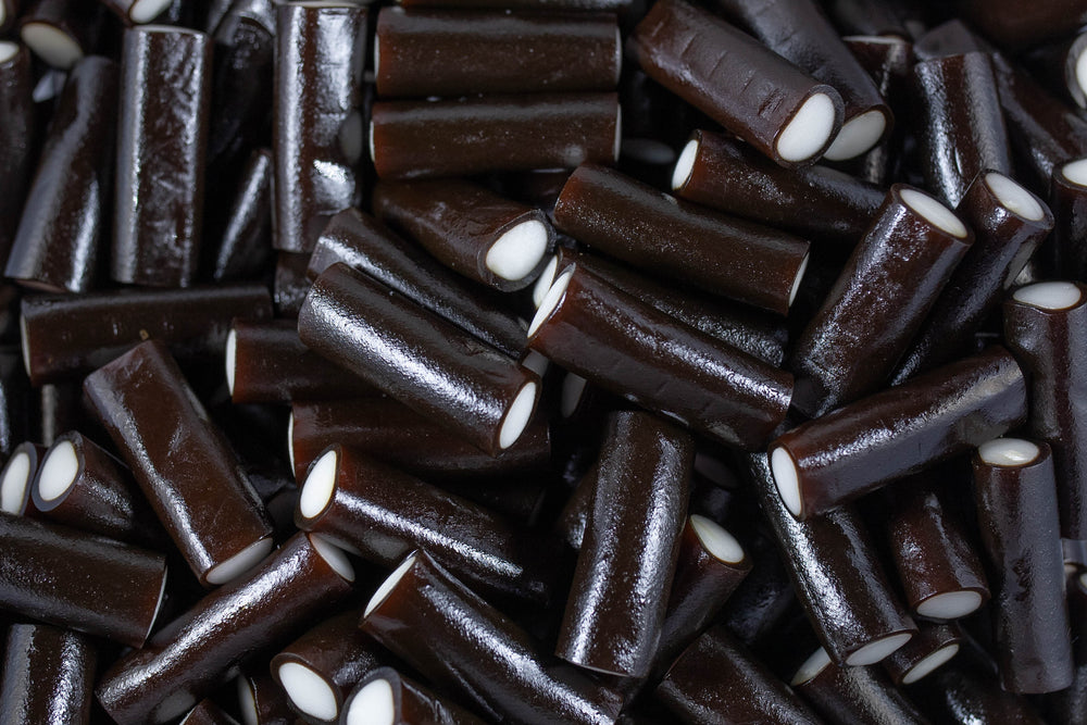 PeppermintFilled Licorice Sweetish Candy A Swedish Candy Store
